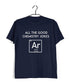 Chemistry Puns All the Good Chemistry Jokes Are Gone Nerd Science Casual Graphic Printed T-Shirt for Men